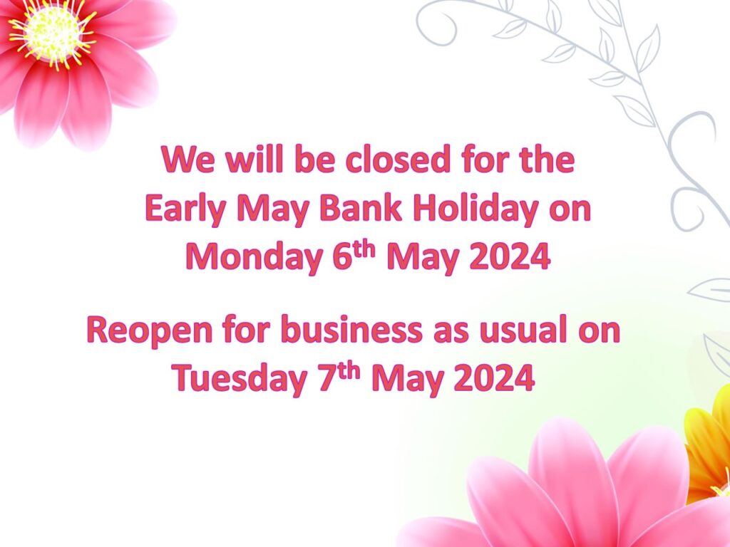Early May Bank Holiday 2024